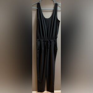 NWOT Columbia Black Drawstring Jumpsuit size xs